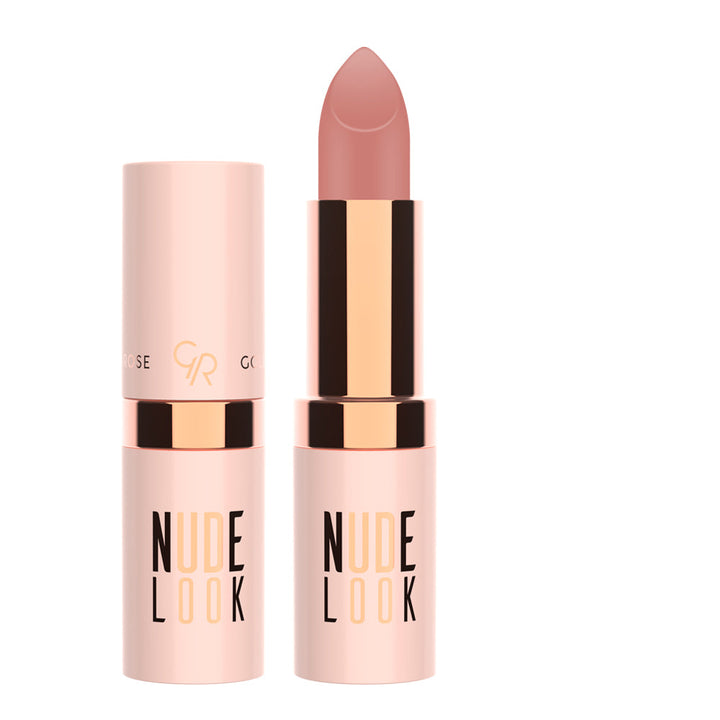 Nude Look Perfect Matte Lipstick – Labial mate Golden Rose