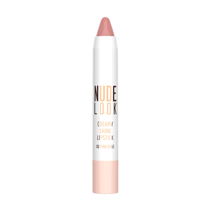 Nude Look Creamy Shine Lipstick – Pintalabios cremoso en lápiz