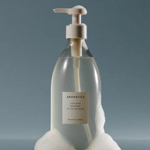 Aromatica - Vitalizing Rosemary All-in- One Wash - Universal Wash Gel - 300ml
