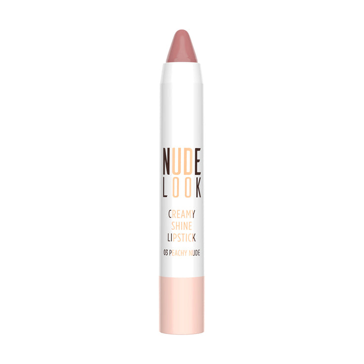 Nude Look Creamy Shine Lipstick – Pintalabios cremoso en lápiz