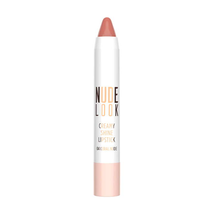 Nude Look Creamy Shine Lipstick – Pintalabios cremoso en lápiz
