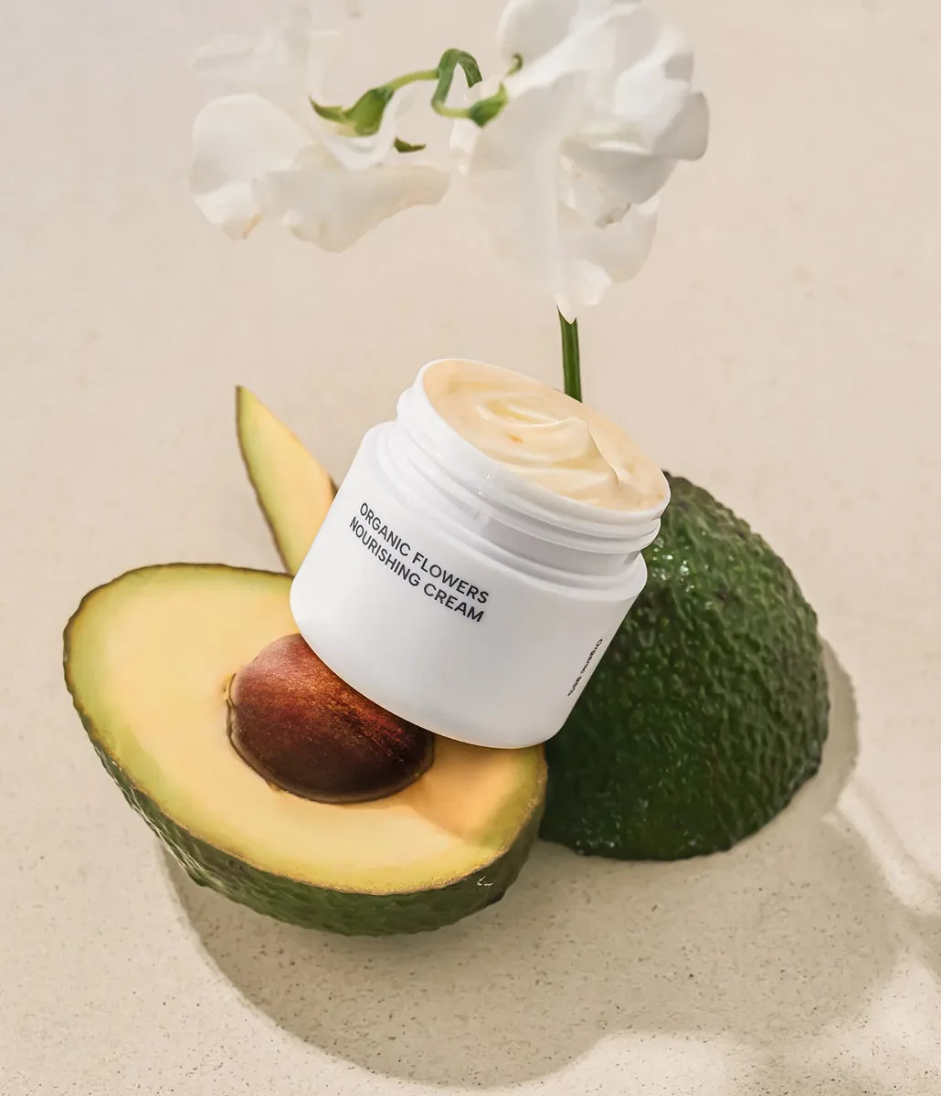 Organic flowers nourishing cream