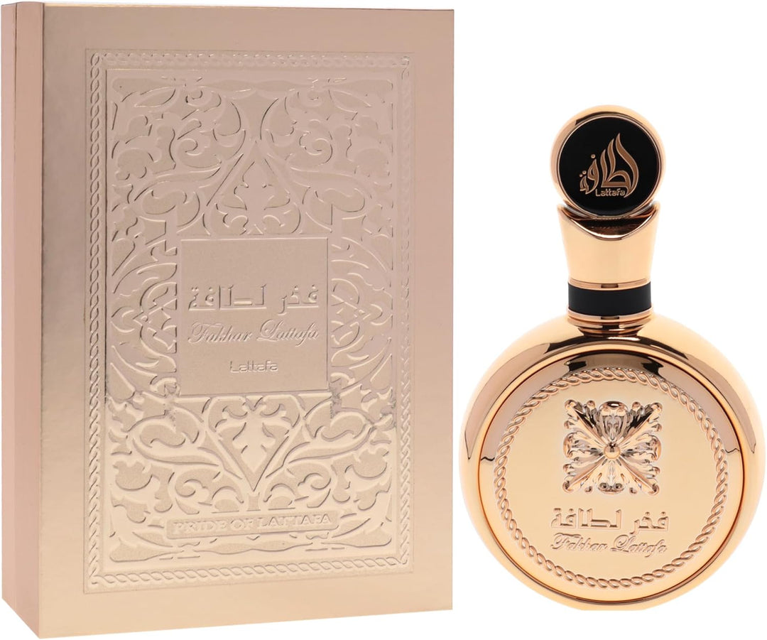 Fakhar Gold Extrait Lattafa Perfume Árabe Para Hombre Elengante Amaderado Cítrico Original - 100ml