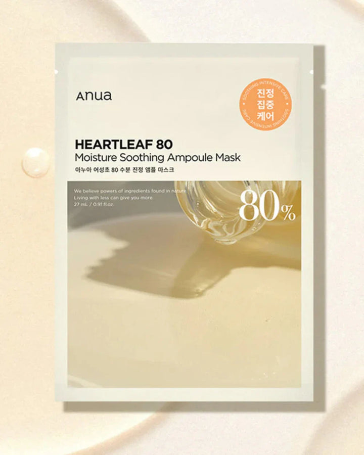 Heartleaf 80 Moisture Soothing Ampoule Mask