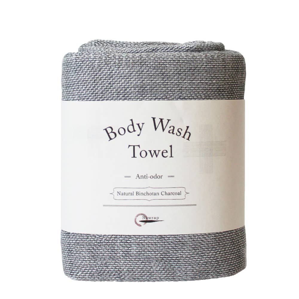 Toallas de baño de alta absorción - Binchotan, lino natural: Lino Natural / 32 x 85 cm