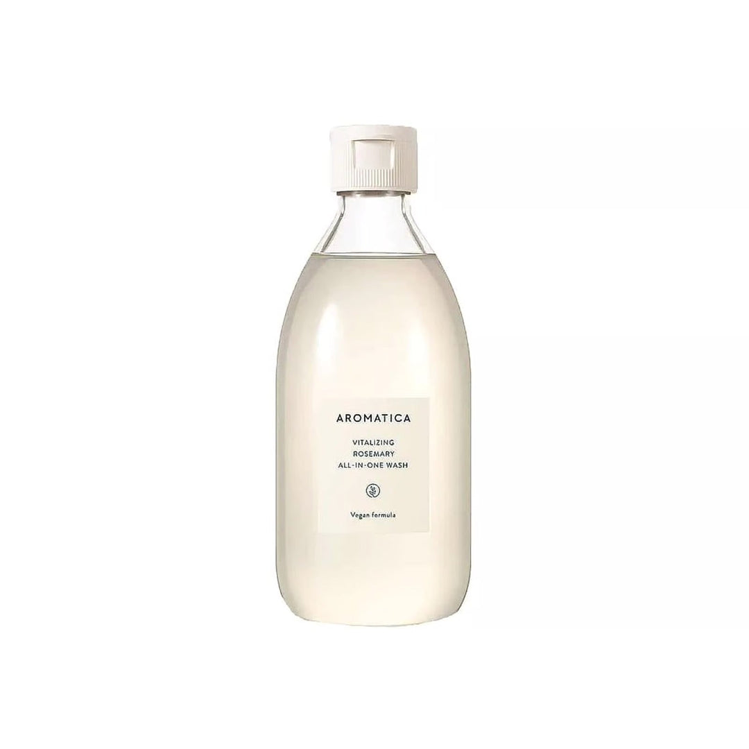 Aromatica - Vitalizing Rosemary All-in- One Wash - Universal Wash Gel - 300ml