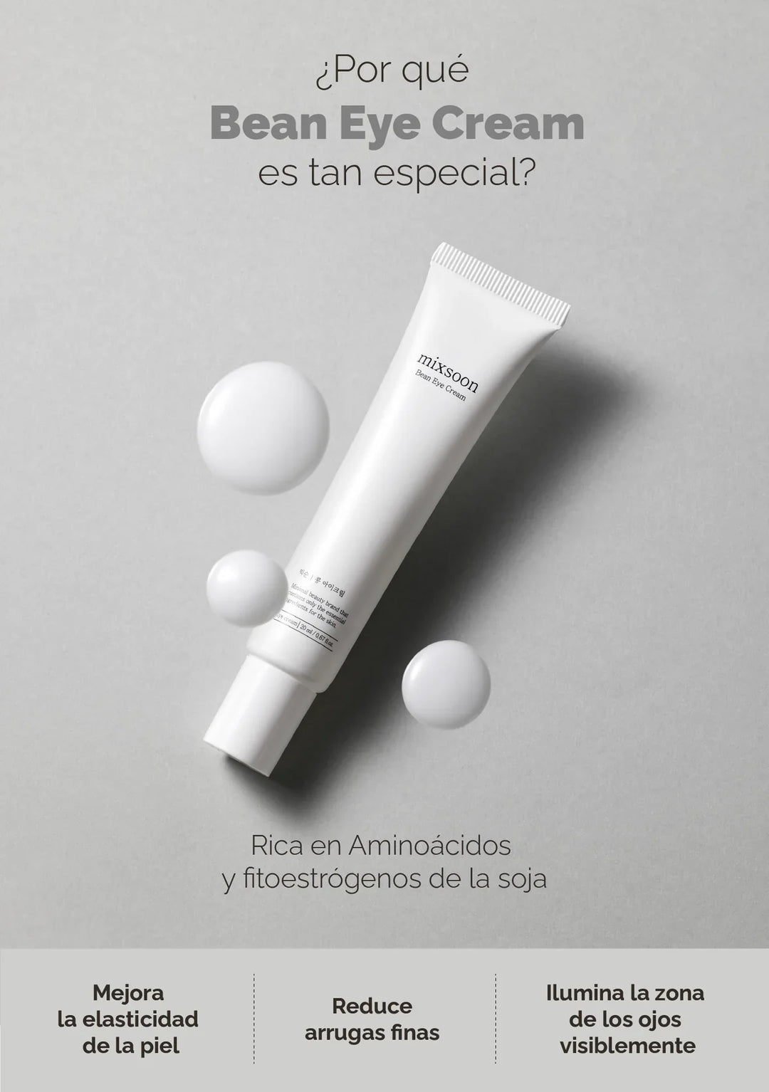 Mixsoon - Bean Eye Cream - with soy ferment - 20 ml