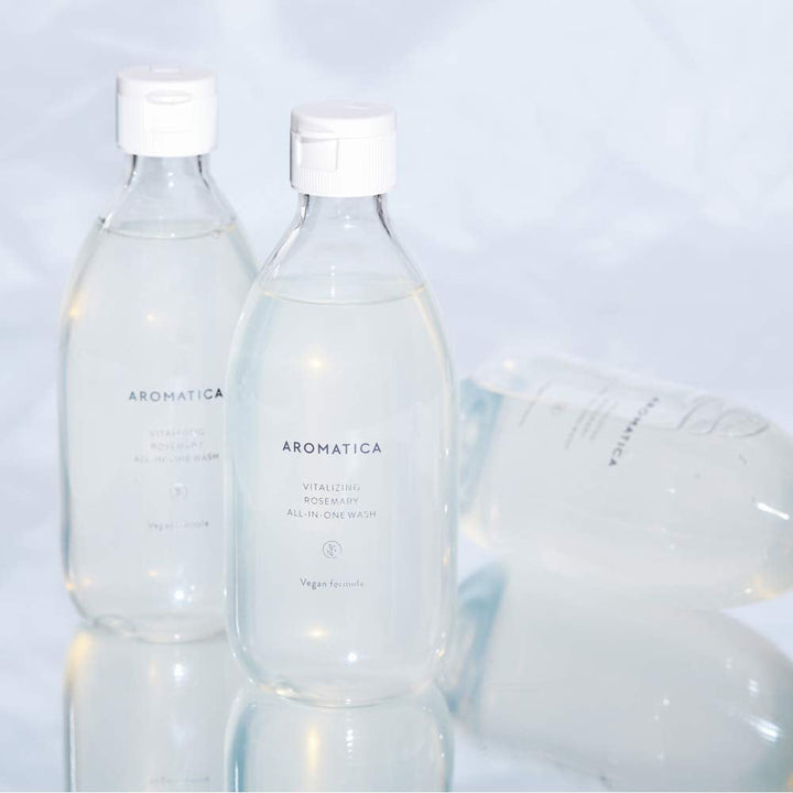 Aromatica - Vitalizing Rosemary All-in- One Wash - Universal Wash Gel - 300ml