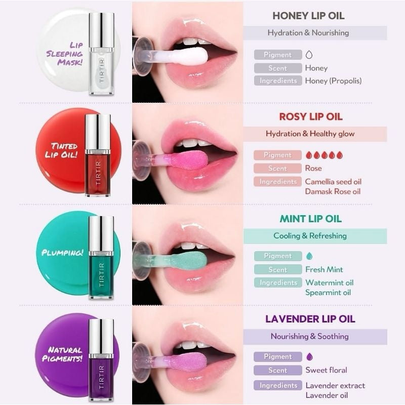 TIRTIR - My Glow Lip Oil - Honey