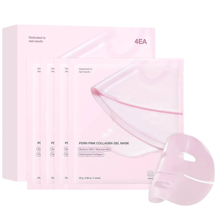 Medicube - Mascarilla en Gel de Colágeno Rosa con PDRN – Hidratación, Regeneración y Luminosidad
