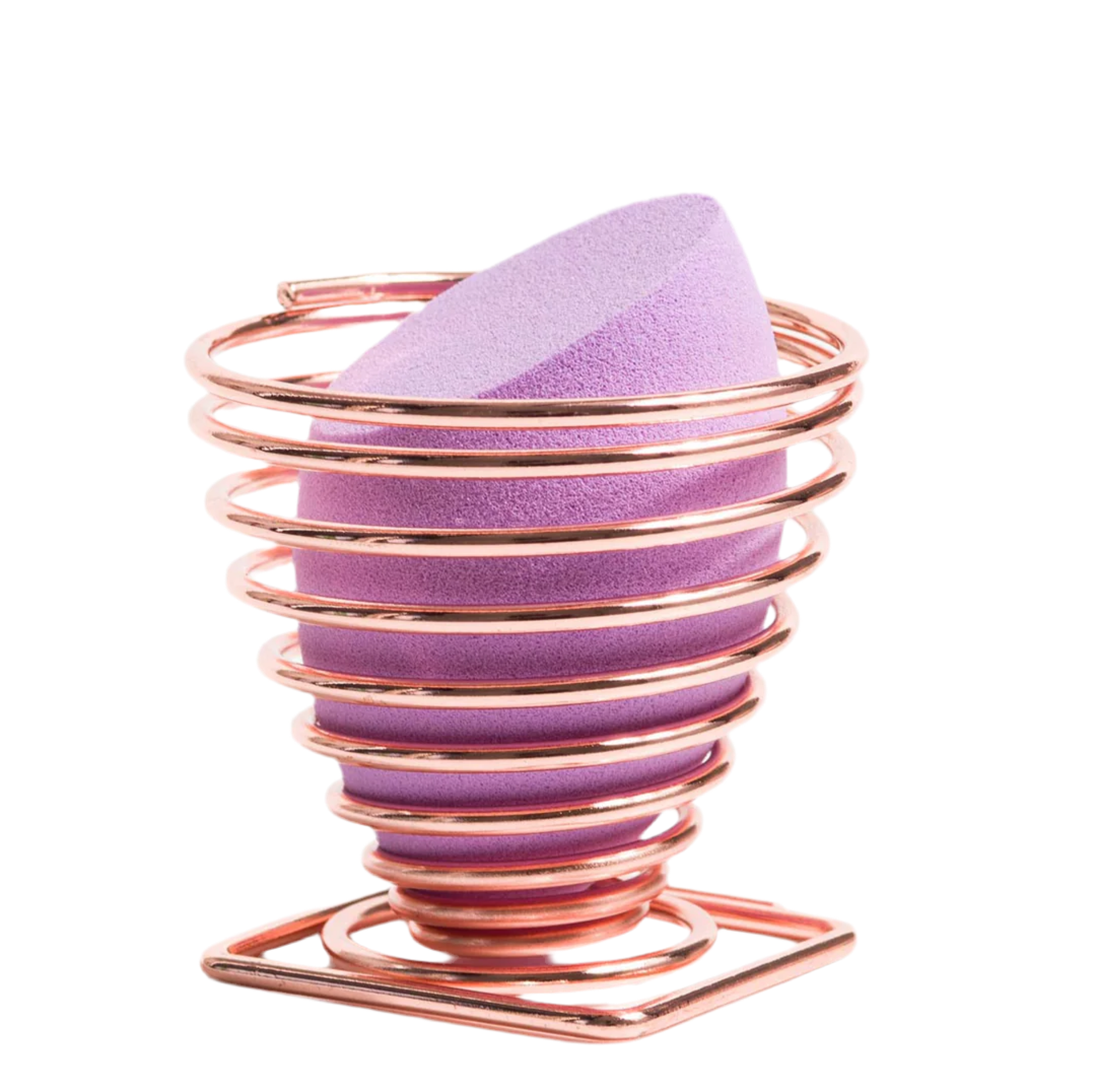 Sponges &amp; Holder Purple Slant