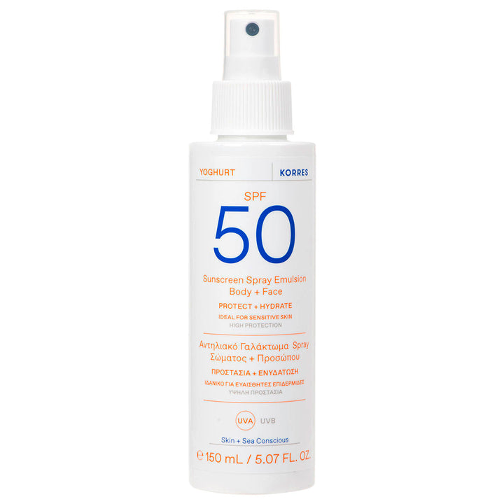 Yoghurt Sunscreen Spray Emulsion Body + Face SPF 50+ 150 ml