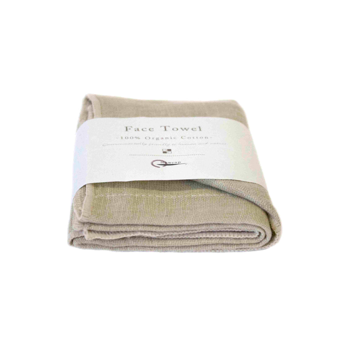 Toallas faciales de alta absorción - Orgánicas: Verde / 35cmx35cm