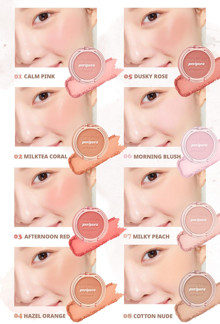 Peripera pure blushed Sunshine Cheek 06 Morning Blush