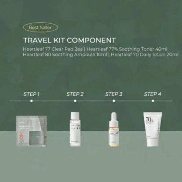 Anua Heartleaf Soothing Travel Kit