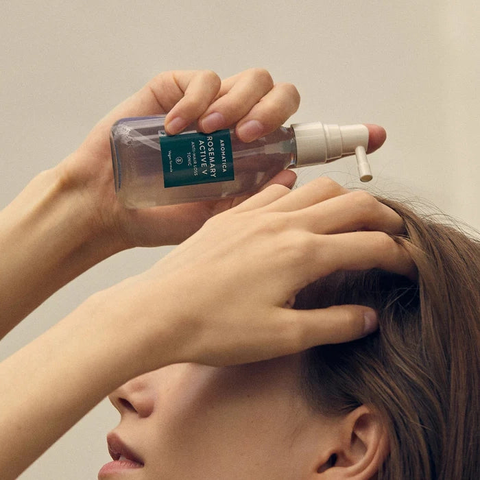 Aromatica - Rosemary Active V Anti- Hair Loss Tonic - Rosemary Anti-Hair Loss Tonic - 100ml
