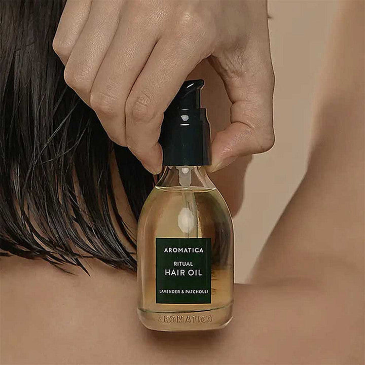 Aromatica - Ritual Hair Oil Lavender &amp; Patchouli - Hair Oil - 50ml