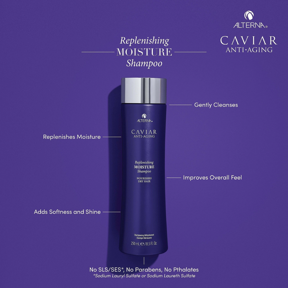 Alterna - Champú Hidratante Caviar Anti-Aging Replenishing Moisture 250 ml