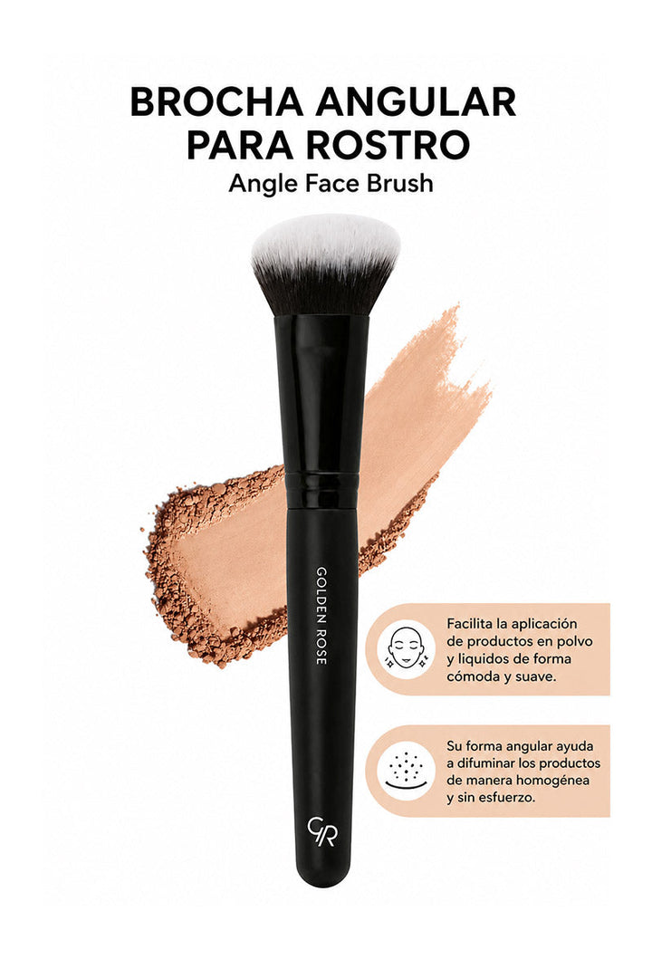 Brocha Angular para Rostro – Contorno y Difuminado - Angle Face Brush