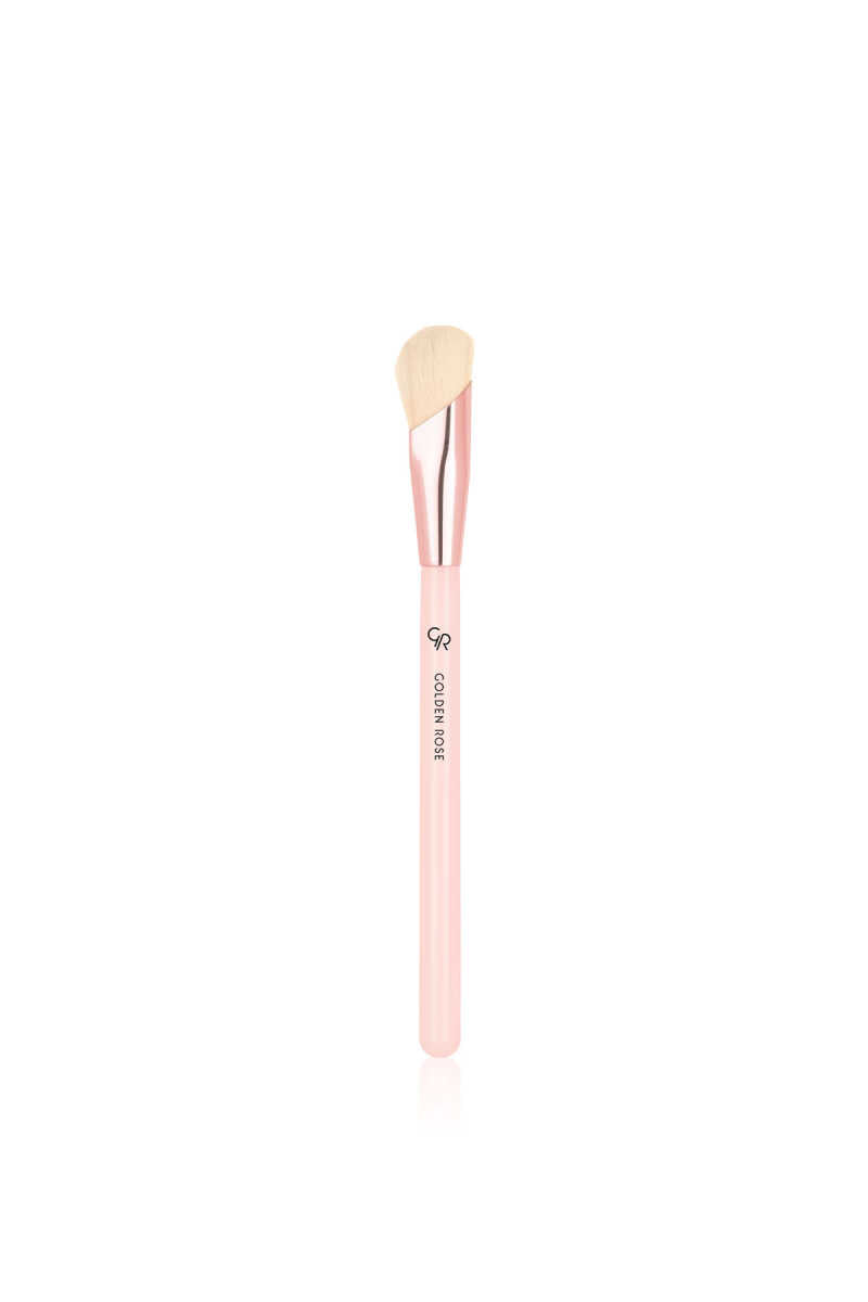 Brocha Angular Corrector e Iluminador - Nude- Angled Concealer &amp; Highlighter Brush