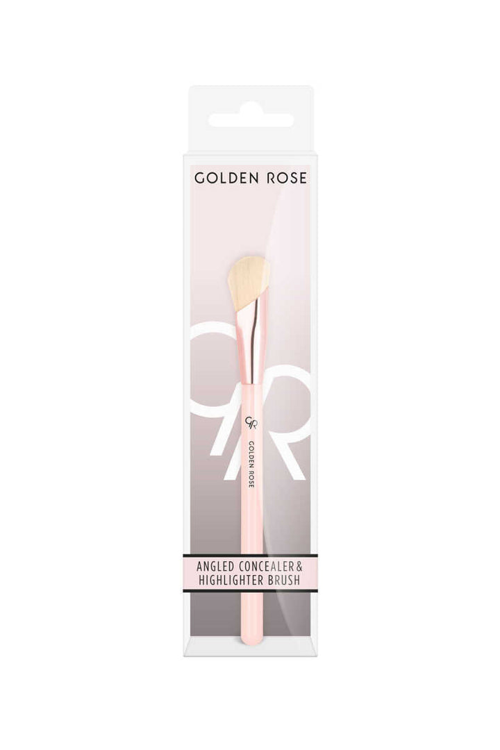 Brocha Angular Corrector e Iluminador - Nude- Angled Concealer &amp; Highlighter Brush