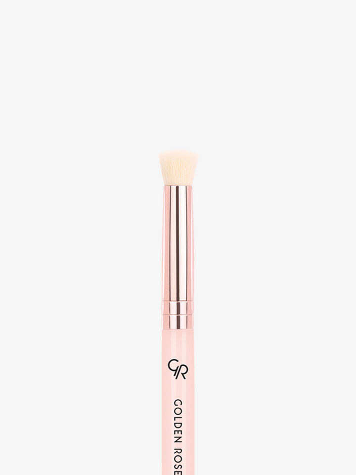 Brocha Angular para Sombras  – Nude -  Precisión Profesional - Angled Eyeshadow Brush