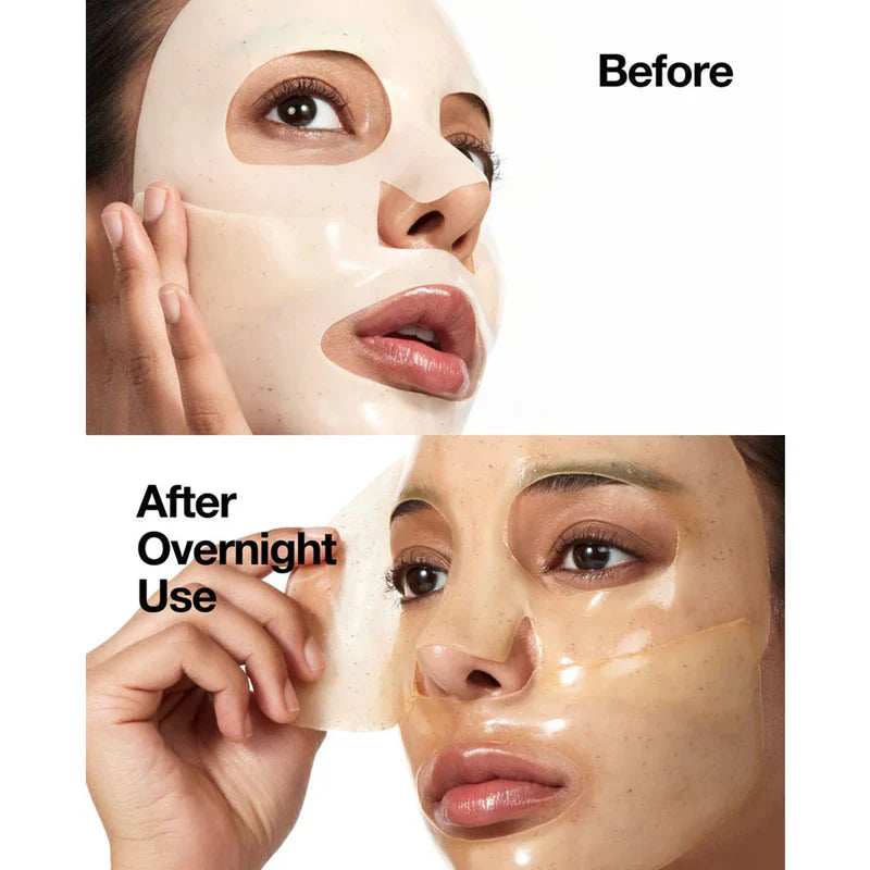 Anua - Rice 70 Glow Collagen Mask - Brightening Sheet mask with Collagen - 38g, Rice