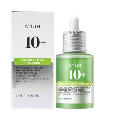 Anua - Azelaic Acid 10 Hyaluron Redness Soothing Serum - Serum with Azelaic Acid and Hyaluronic Acid - 30ml