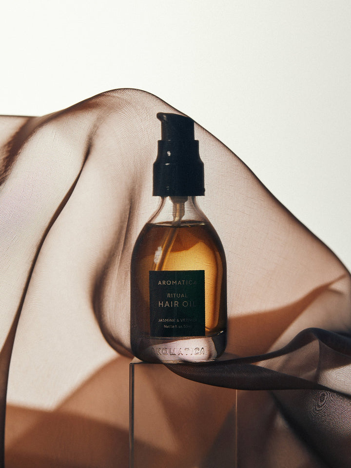 Aromatica - Ritual Hair Oil Jasmine &amp; Vetiver - Nourishing Hair Oil - 50ml