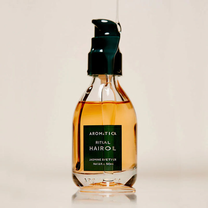 Aromatica - Ritual Hair Oil Jasmine &amp; Vetiver - Nourishing Hair Oil - 50ml