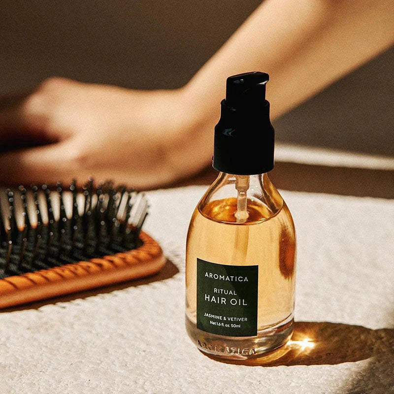 Aromatica - Ritual Hair Oil Jasmine &amp; Vetiver - Nourishing Hair Oil - 50ml