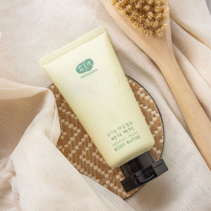 Organic fruits body butter