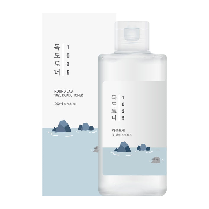 Round Lab - 1025 Dokdo Toner - Smoothing Facial Toner - 200ml