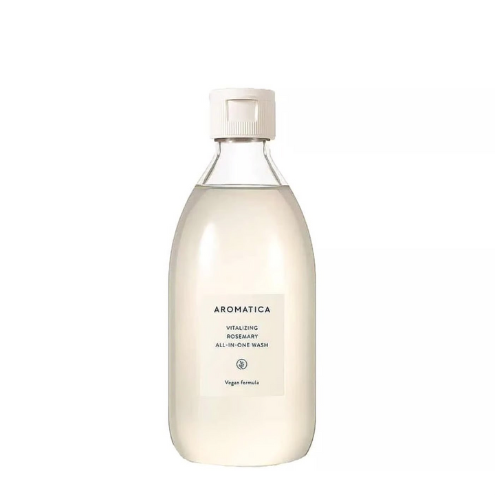 Aromatica - Vitalizing Rosemary All-in- One Wash - Universal Wash Gel - 300ml