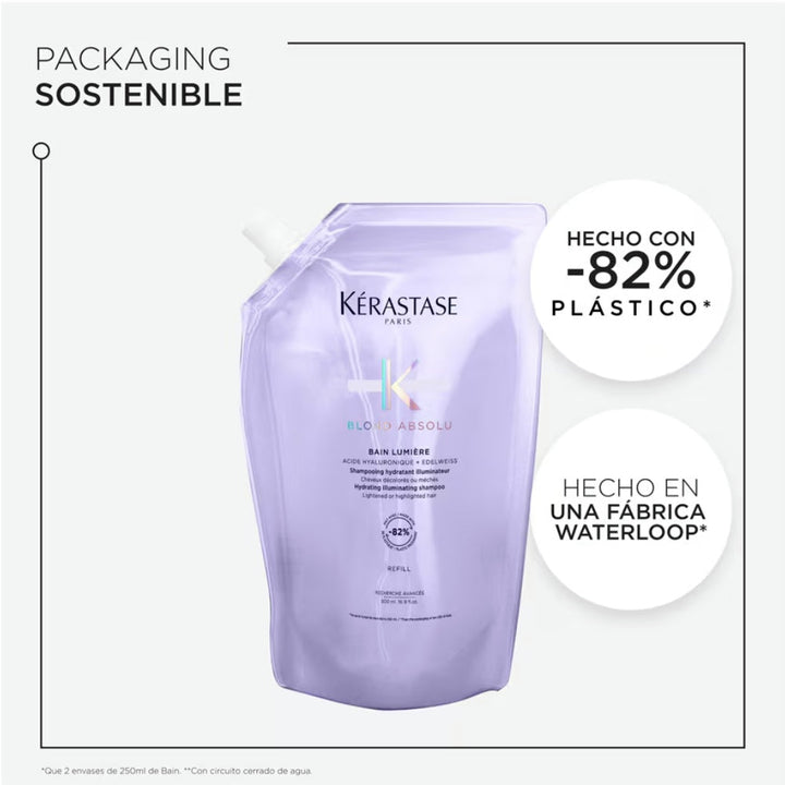 Kérastase - Blond Absolu Champú Bain Lumière Refill 500 ml