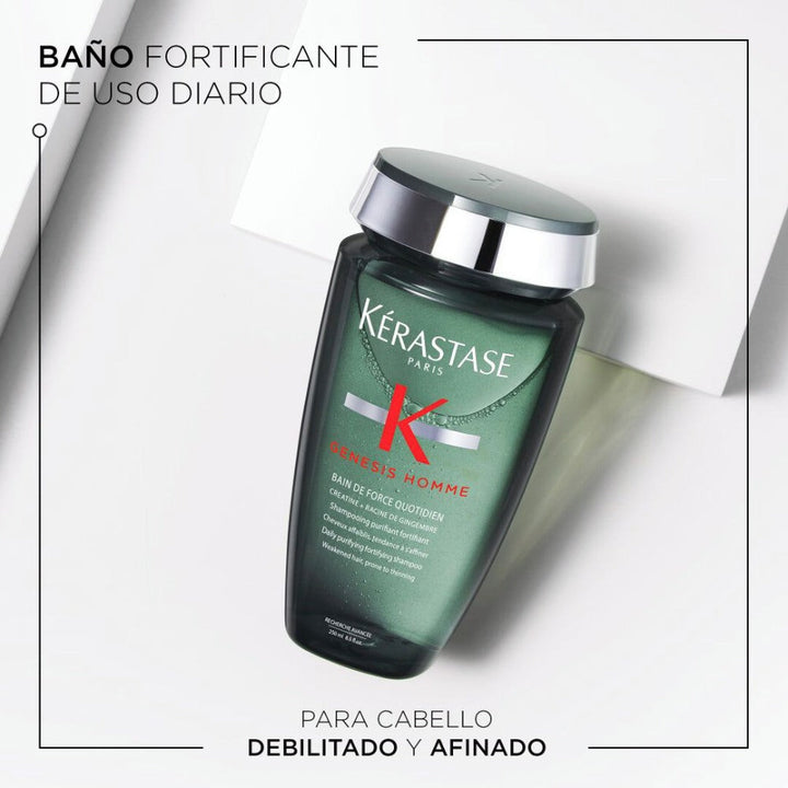 Kérastase - Genesis Homme Champú Bain de Force Quotidien 250 ml