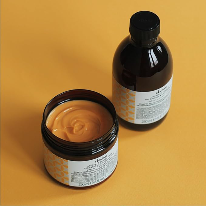 Davines - Champú con Pigmentos Dorado Alchemic Golden 280 ml
