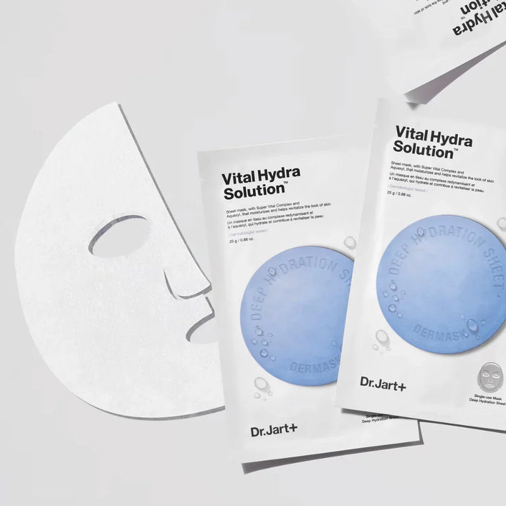 Dr.Jart+ - Dermask Water Jet Vital Hydra Solution - Moisturizing Mask - 25g, Hydrating