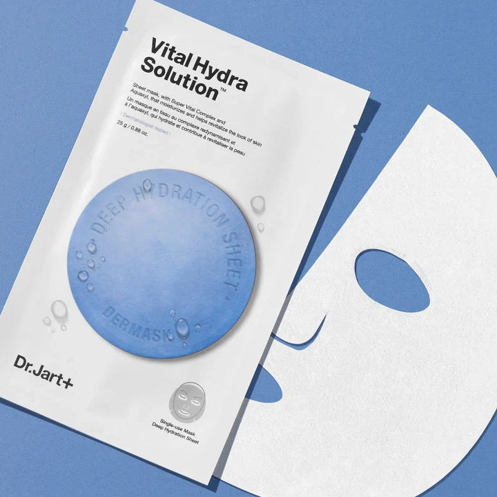 Dr.Jart+ - Dermask Water Jet Vital Hydra Solution - Moisturizing Mask - 25g, Hydrating