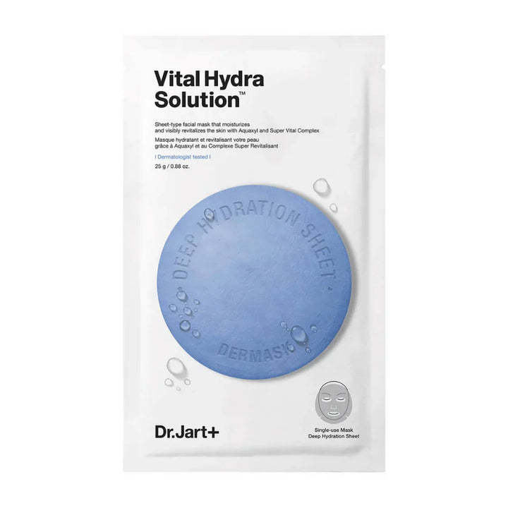 Dr.Jart+ - Dermask Water Jet Vital Hydra Solution - Moisturizing Mask - 25g, Hydrating