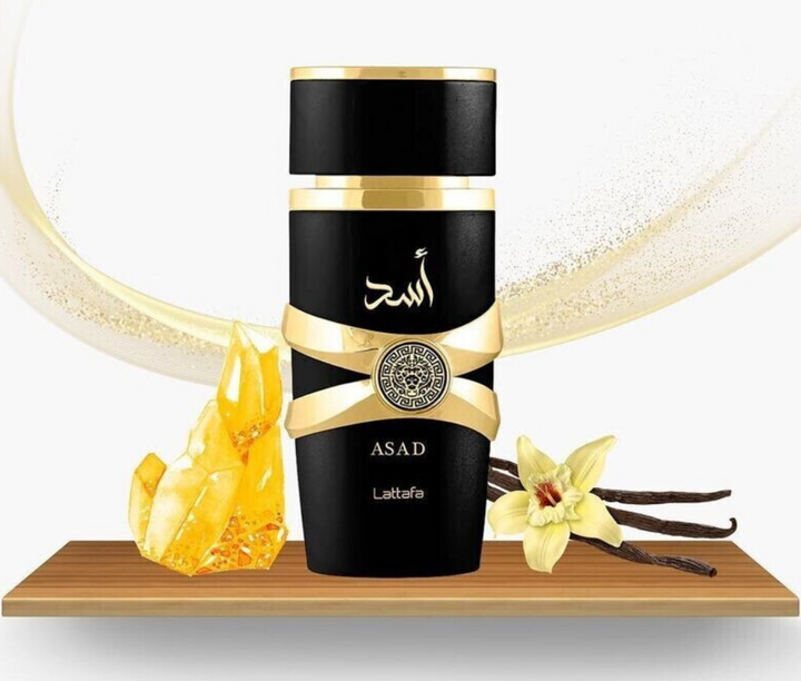 Lattafa Asad Lattafa - Perfume unisex para hombre y mujer, 100 ml