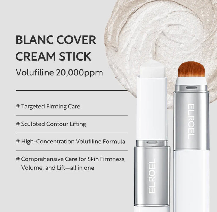 ELROEL - Cover Cream Stick - Foundation in Stick - Medium - 13g, Medium 