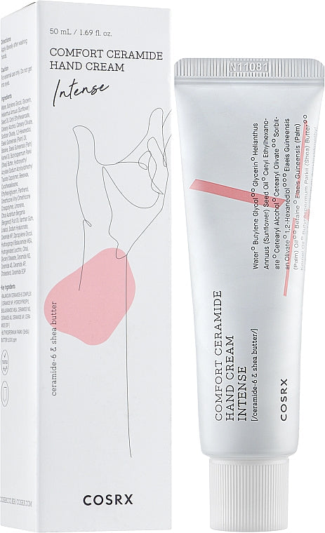 Cosrx - Balancium Comfort Ceramide Hand Cream Intense - Soothing Hand Cream - 50ml