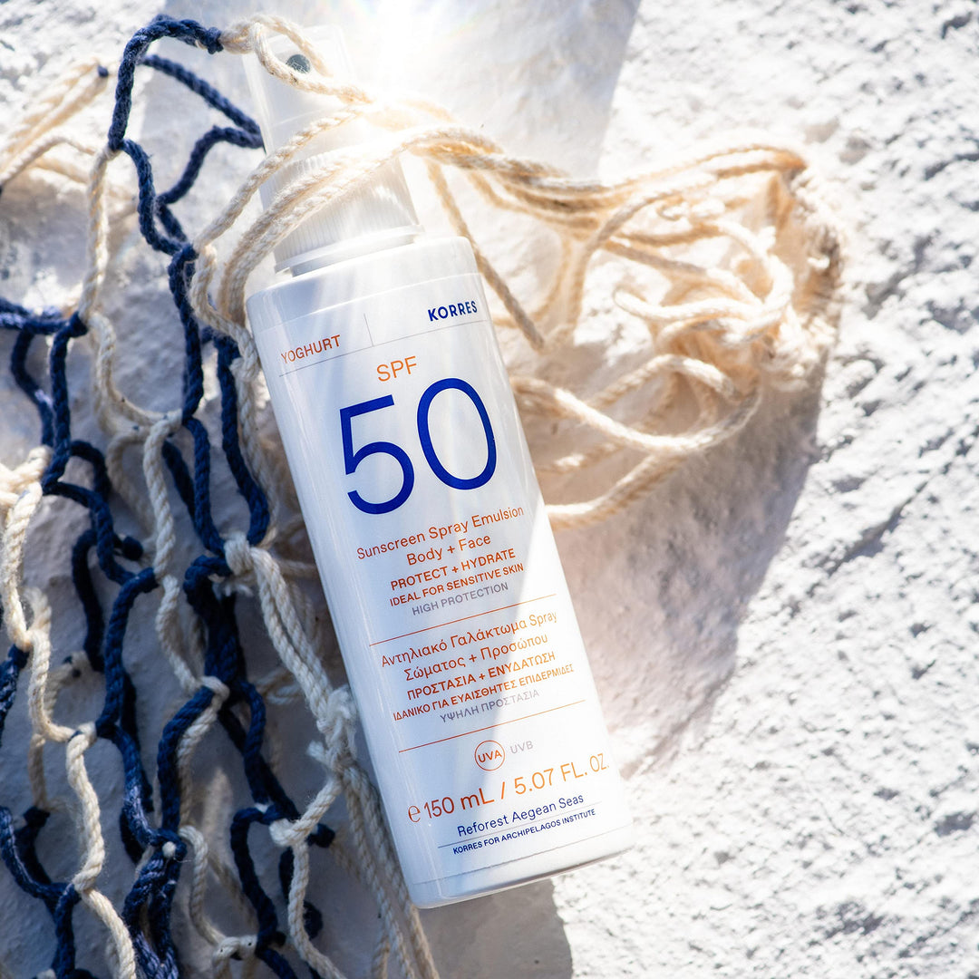 Yoghurt Sunscreen Spray Emulsion Body + Face SPF 50+ 150 ml