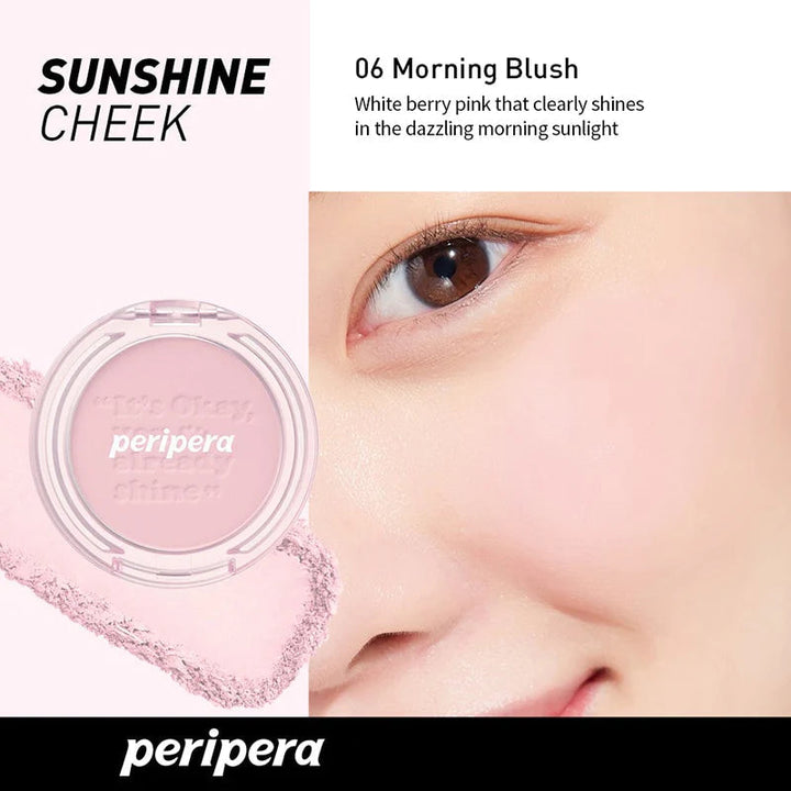 Peripera pure blushed Sunshine Cheek 06 Morning Blush