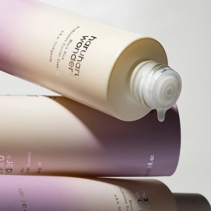 Haruharu Wonder - Black Rice Probiotics Barrier Essence a.k.a. Makgeolli - Soothing Face Essence - 120ml
