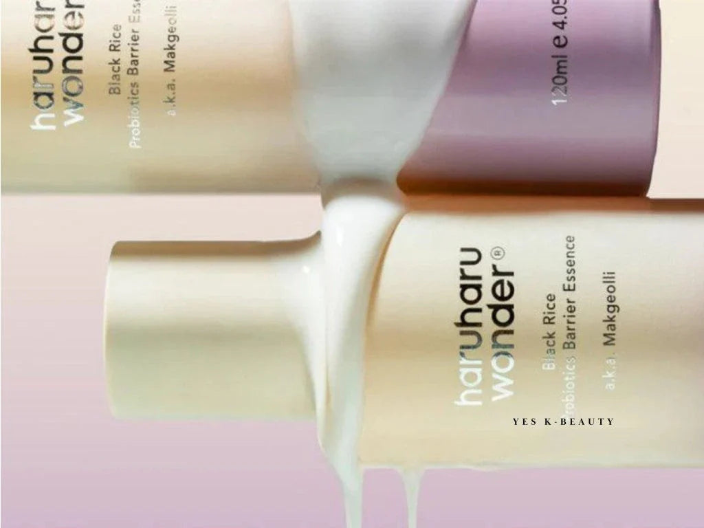 Haruharu Wonder - Black Rice Probiotics Barrier Essence a.k.a. Makgeolli - Soothing Face Essence - 120ml