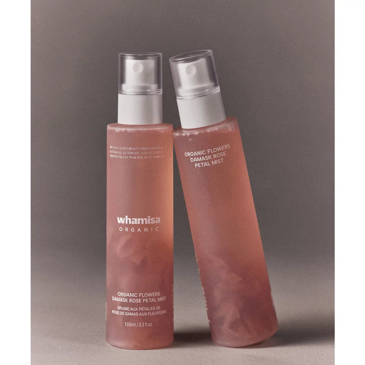 Organic Flowers damask rose petal mist Whamisa