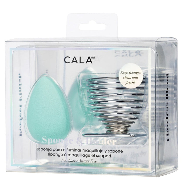 Sponges &amp; Holder mint teardrop