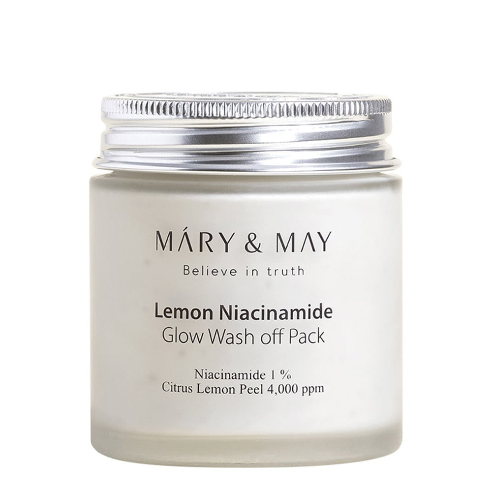 Lemon Niacinamide Glow Wash off Pack - Clay Brightening Mask